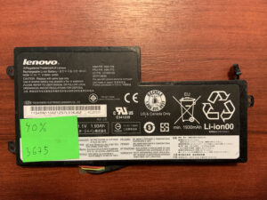 Акумулятор ОРИГІНАЛ! LENOVO 45N1108 Знос: 40% T440S T440 T450 T450s T460 X240 X240S X250 X250S X260 S440 S540 (3675)