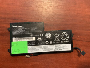 Акумулятор ОРИГІНАЛ! LENOVO 45N1108 Знос: 22% T440S T440 T450 T450s T460 X240 X240S X250 X250S X260 S440 S540 (3680)