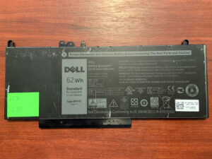 Акумулятор ОРИГІНАЛ! DELL 6MT4T Знос: 80% DELL Latitude 14 E5470, E5570, E5450, Precision M3510 (3699)