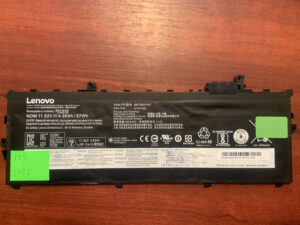 Акумулятор ОРИГІНАЛ! LENOVO SB10K97587 Знос: 77% Lenovo ThinkPad  X1 Carbon 5th 6th Gen (3756)