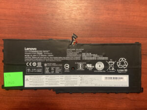Акумулятор ОРИГІНАЛ! LENOVO SB10K97567 Знос: 61% Lenovo ThinkPad X1 Carbon 4 Yoga 1 Yoga 2nd (3760)