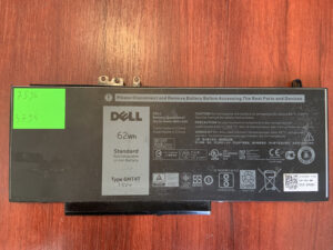3794 Акумулятор Оригінальний DELL 6MT4T Знос: 75% DELL Latitude 14 E5470, E5570, E5450, Precision M3511