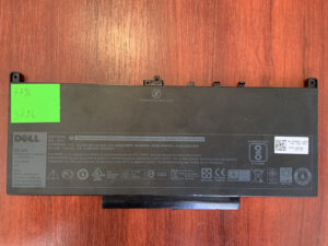 3796 Акумулятор Оригінальний DELL J60J5 Знос: 77% Dell Latitude E7260, E7270, E7470 (J60J5 R1V85 MC34Y 242WD)