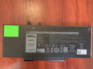 3797 Акумулятор Оригінальний DELL 4GVMP Знос: 73% Latitude 5400, 5500, Precision 3540, Dell Inspiron 2-in-1 7590, 7591, 7791