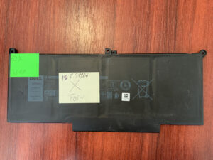 3818 Акумулятор Оригінальний DELL F3YGT Знос: 52% DELL Latitude 7280, 7290, 7380, 7390, 7480, 7490, E7280, E7290, E7380, E7480
