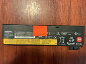 3876 Акумулятор Оригінальний LENOVO 45N1124 Знос: 35% LENOVO X240, X240S, X250, X260, X270, T440S, T450, T460P, T550, T560, W550