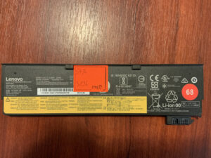 3896 Акумулятор Оригінальний LENOVO 45N1126 Знос: 54% LENOVO X240, X240S, X250, X260, X270, T440S, T450, T460P, T550, T560, W550