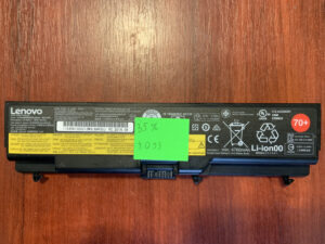 4093 Акумулятор Оригінальний LENOVO 45N1000 Знос: 35% Lenovo T430, T430i, T530, t530i, W530, L430, L530, SL430, SL530