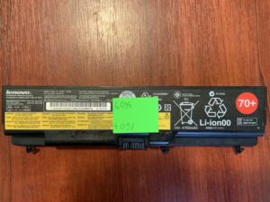 4098 Акумулятор Оригінальний LENOVO 45N1001 Знос: 60% Lenovo T430, T430i, T530, t530i, W530, L430, L530, SL430, SL530