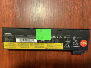 4303 Акумулятор Оригінальний LENOVO 45N1132 Знос: 21% Lenovo ThinkPad X240 X250 X250S X260 x270 T440 T450 T440S T450S T460 T460P T470P T550 W550s T560 P50S L450 L461