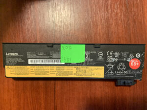 4304 Акумулятор Оригінальний LENOVO 45N1130 Знос: 20% Lenovo ThinkPad X240 X250 X250S X260 x270 T440 T450 T440S T450S T460 T460P T470P T550 W550s T560 P50S L450 L461