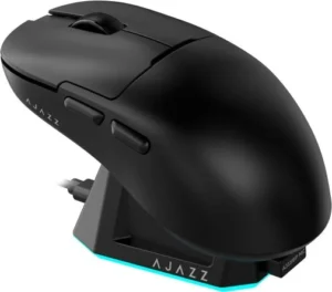 Миша Ajazz AJ159P MC WL/BT/USB Black (AJ159P-MC-B) (AJ159P-MC-B / Ajazz)