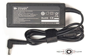 Блок живлення для ноутбука PowerPlant Asus 19V 3.42A 65W 4.0*1.35 (AS65F4014 / PowerPlant)