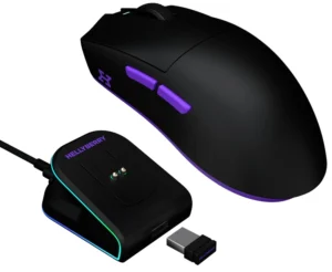 Миша Hator Hellyberry HM47 Wireless/BT Black-Violet (HM47_black_violet) (HM47_black_violet / Hator)