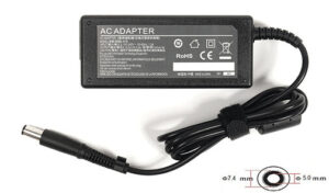 Блок живлення для ноутбука PowerPlant HP 18.5V 3.5A 65W 7.4*5.0-PIN (HP65E7450 / PowerPlant)
