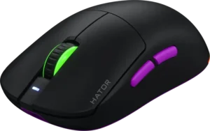Миша Hator Quasar 3 Ultra 8K Wireless Black/Violet (HTM770) (HTM770 / Hator)