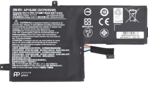 Батарея для ноутбука PowerPlant Acer Chromebook 11 C731 AP16J8K 11.1V 4050mAh (NB410644) (NB410644 / PowerPlant)