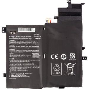 Батарея для ноутбука PowerPlant Asus VivoBook S460UA C21N1701 7.6V 4000mAh (NB432080) (NB432080 / PowerPlant)