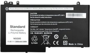 Батарея для ноутбука PowerPlant DELL Latitude 12 Series NGGX5 11.4V 3000mAh (NB441235) (NB441235 / PowerPlant)