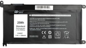 Батарея для ноутбука PowerPlant DELL Chromebook 3180 51KD7 11.4V 2200mAh (NB441266) (NB441266 / PowerPlant)