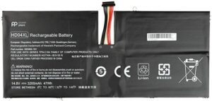 Батарея для ноутбука PowerPlant HP Envy Spectre XT 13-2120TU HD04XL 14.8V 3200mAh (NB461363) (NB461363 / PowerPlant)