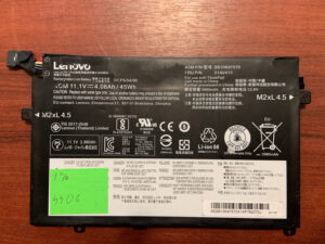 B4406 Акумулятор Оригінальний LENOVO SB10K97570 Знос: 1% E470 E470C E475.