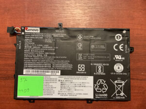 B4409 Акумулятор Оригінальний LENOVO L17L3P52 Знос: 9% L490 L580 L590 E485 E490 E590 L14 Gen 1