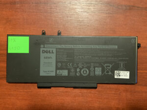 B4450 Акумулятор Оригінальний DELL 3HWPP Знос: 74% Latitude 5401 5501 5411 5410 5511 3540!