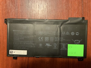 B4520 Акумулятор Оригінальний HP RU03XL Знос: 18%  HP ProBook X360 11 G3 G4 G5 G6 440 G3