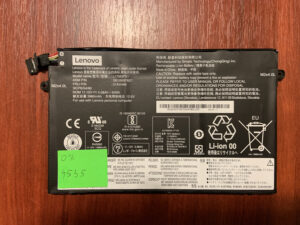 B4535 Акумулятор Оригінальний LENOVO L17M3P51 Знос: 0% E480 E490 E580 E585 E590