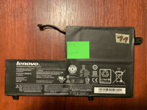 B4544 Акумулятор Оригінальний LENOVO L14M3P21 Знос: 30% Lenovo flex 3-14 3-15 Yoga 500 510