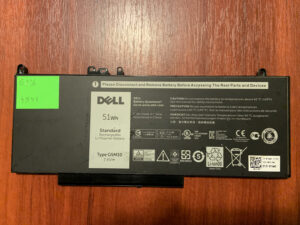 B4547 Акумулятор Оригінальний DELL G5M10  Знос: 61% Dell Latitude E5250, E5450, E5550