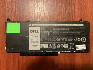 B4548 Акумулятор Оригінальний DELL G5M10  Знос: 56% Dell Latitude E5250, E5450, E5551