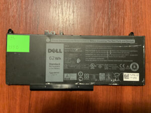B4550 Акумулятор Оригінальний DELL 6MT4T Знос: 79% DELL Latitude 14 E5470, E5570, E5450, Precision M3510