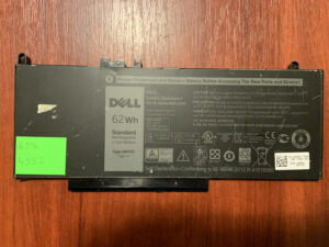 B4552 Акумулятор Оригінальний DELL 6MT4T Знос: 69% DELL Latitude 14 E5470, E5570, E5450, Precision M3512