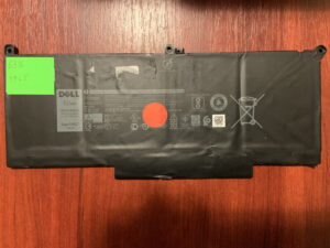 B4565 Акумулятор Оригінальний DELL F3YGT Знос: 63% DELL Latitude 7280, 7290, 7380, 7390, 7480, 7490, E7280, E7290, E7380, E7488