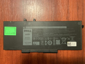 B4579 Акумулятор Оригінальний DELL 3HWPP Знос: 80% Latitude 5401 5501 5411 5410 5511 3540!