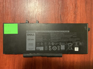 B4580 Акумулятор Оригінальний DELL 3HWPP Знос: 78% Latitude 5401 5501 5411 5410 5511 3540!