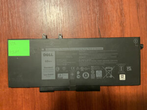 B4581 Акумулятор Оригінальний DELL 3HWPP Знос: 78% Latitude 5401 5501 5411 5410 5511 3540!
