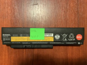 B4602 Акумулятор Оригінальний LENOVO 45N1025 Знос: 39% Lenovo ThinkPad X220, X220s, X220i,  X230, X230i