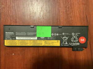 B4613 Акумулятор Оригінальний LENOVO 45N1124 Знос: 35% LENOVO X240, X240S, X250, X260, X270, T440S, T450, T460P, T550, T560, W550