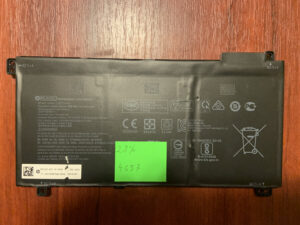 B4657 Акумулятор Оригінальний HP RU03XL Знос: 28%  HP ProBook X360 11 G3 G4 G5 G6 440 G16