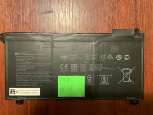 B4662 Акумулятор Оригінальний HP RU03XL Знос: 20%  HP ProBook X360 11 G3 G4 G5 G6 440 G21