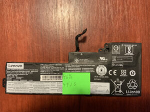 B4726 Акумулятор Оригінальний LENOVO SB10K97578 Знос: 46% ThinkPad: T470, T480, A475, A487