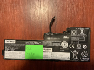 B4730 Акумулятор Оригінальний LENOVO SB10K97578 Знос: 52% ThinkPad: T470, T480, A475, A491