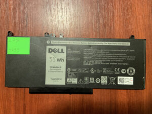 B4799 Акумулятор Оригінальний DELL G5M10  Знос: 20% Dell Latitude E5250, E5450, E5550