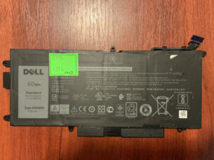 B4916 Акумулятор Оригінальний DELL K5XWW Знос: 57% (Latitude 5285, 5289, L3180, 7390 2-in-1)