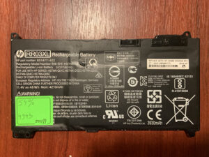 B4943 Акумулятор Оригінальний HP RR03XL Знос: 54%  ProBook 430 G4, 440 G4, 450 G4, 470 G4 series