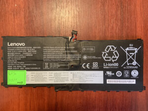 B4981 Акумулятор Оригінальний LENOVO SB10K97567 Знос: 67% Lenovo ThinkPad X1 Carbon 4 Yoga 1 Yoga 2nd