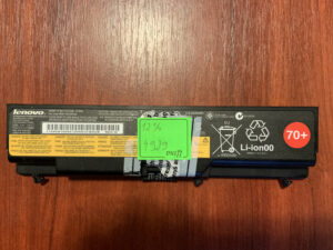 B4989 Акумулятор Оригінальний LENOVO 45N1005 Знос: 12% Lenovo T430, T430i, T530, t530i, W530, L430, L530, SL430, SL530.